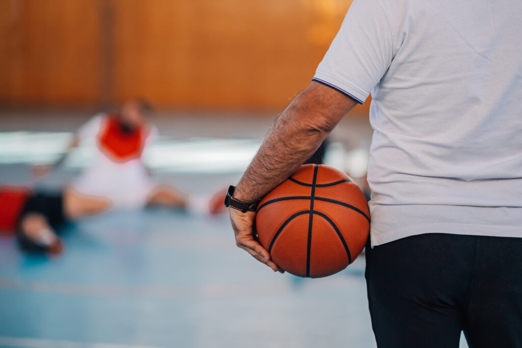Basketball coach